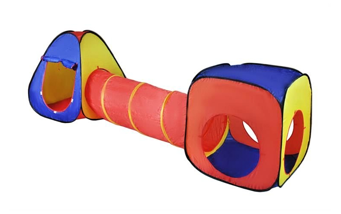 Detský stan s tunelom - set 3v1