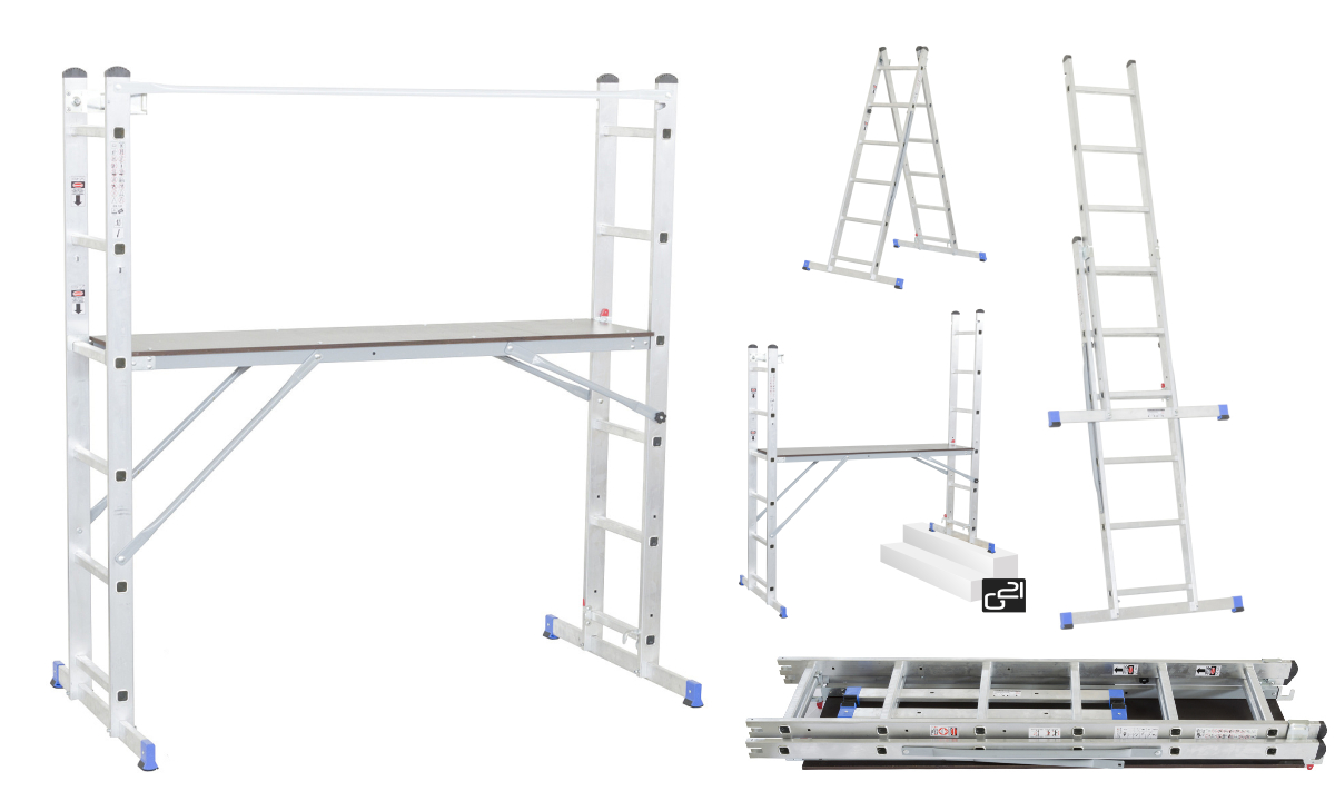 Obrázok Multifunkčné lešenie G21 Handrail 1,96 x 1,59m