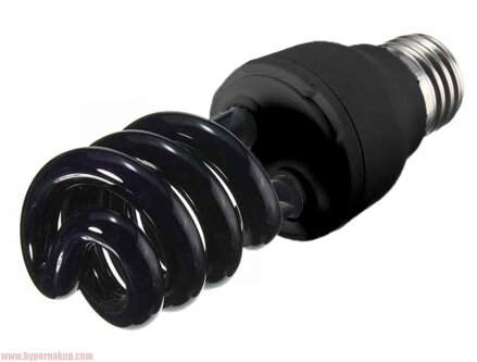 Multifunkčná UV žiarovka 15W čierna